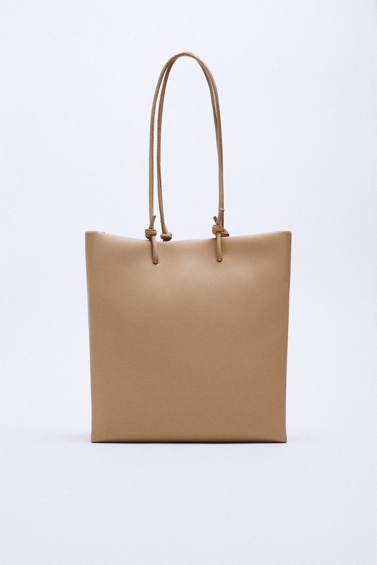 Zara minimal tote bag sale